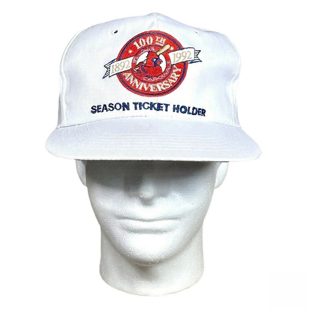 Vintage 90’s St. Louis Cardinals 100th Anniversary ‘92 Season SnapBack Hat